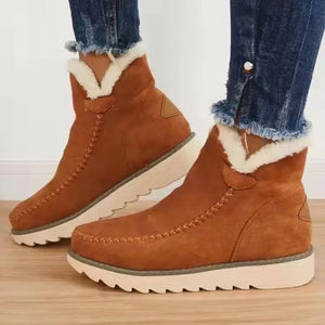 Bottines de neige confortables pour femme