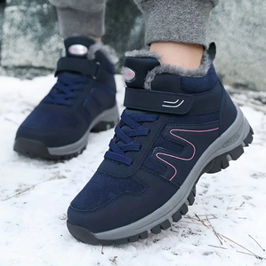 Bottes d'Hiver Unisexes en Cuir suédé