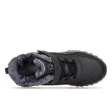 Bottines d’Hiver Hautes avec Doublure Coton Velours et Semelle Antidérapante pour Femmes et Hommes