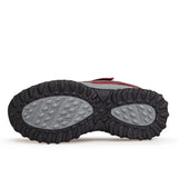 Bottines d’Hiver Hautes avec Doublure Coton Velours et Semelle Antidérapante pour Femmes et Hommes