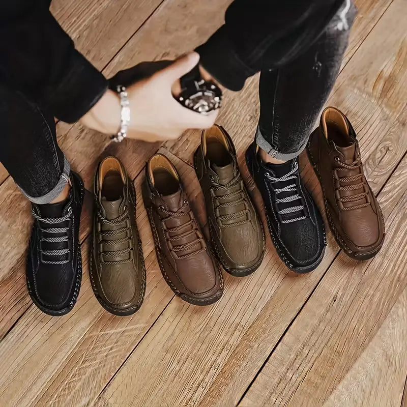 Bottines Martin Homme Décontractées – Confort et Style Toutes Saisons