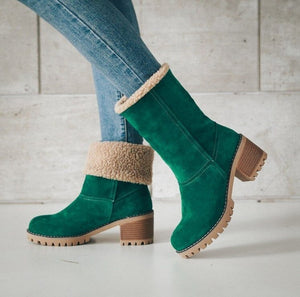 Bottes en daim