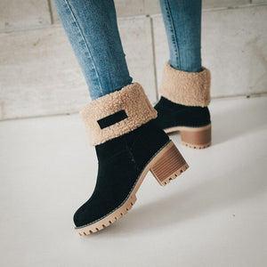 Bottes en daim
