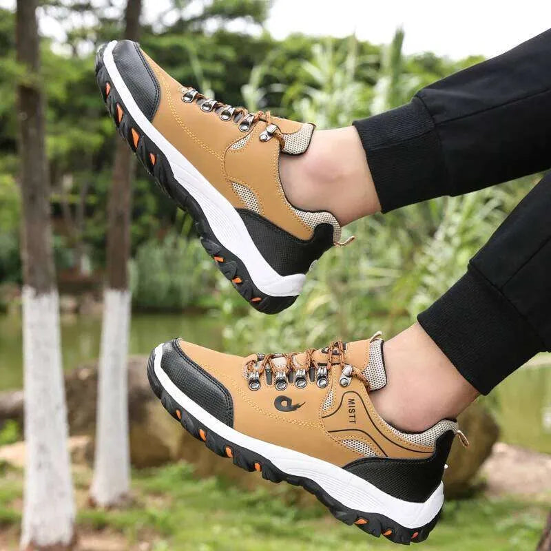 Chaussures de randonnée homme color-block pour le printemps et l’été