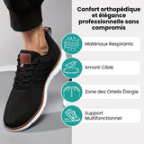 Baskets homme en maille respirante à lacets – Marche & sport