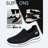 Baskets slip-on confortables et respirantes unisexe