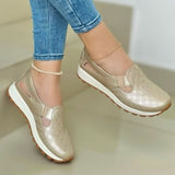 Chaussures Décontractées Femme – Grande Taille, Semelle Compensée