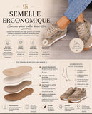 Sneakers Chic à Motif Monogramme