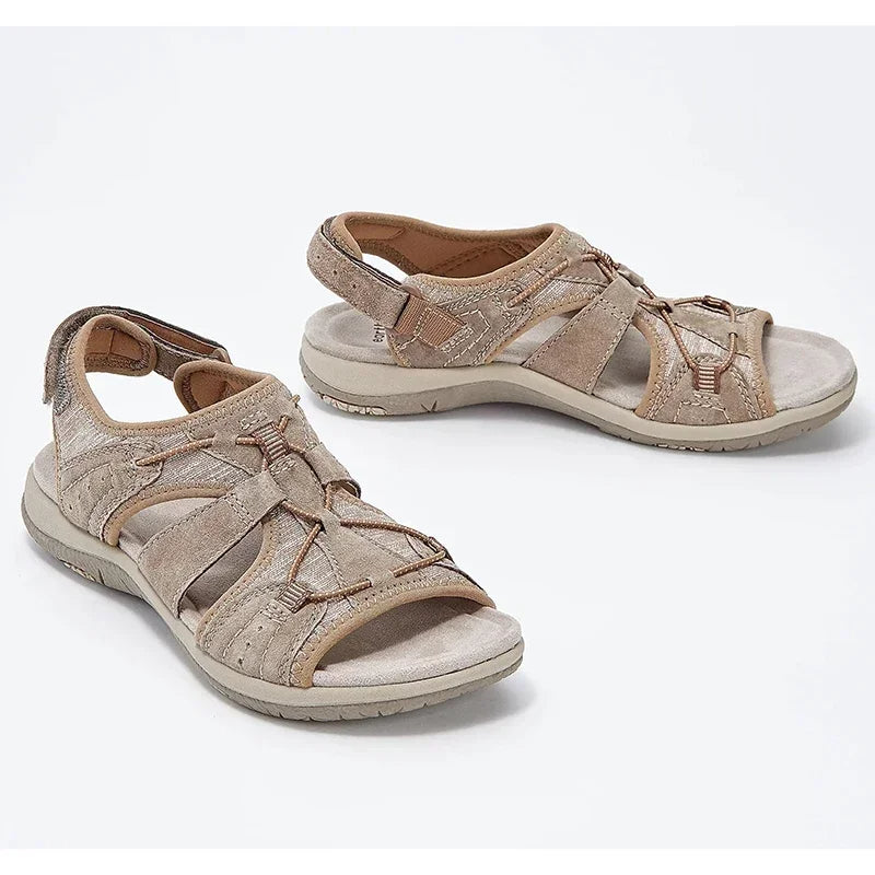 sandales ouvertes ultra confortables pour femmes