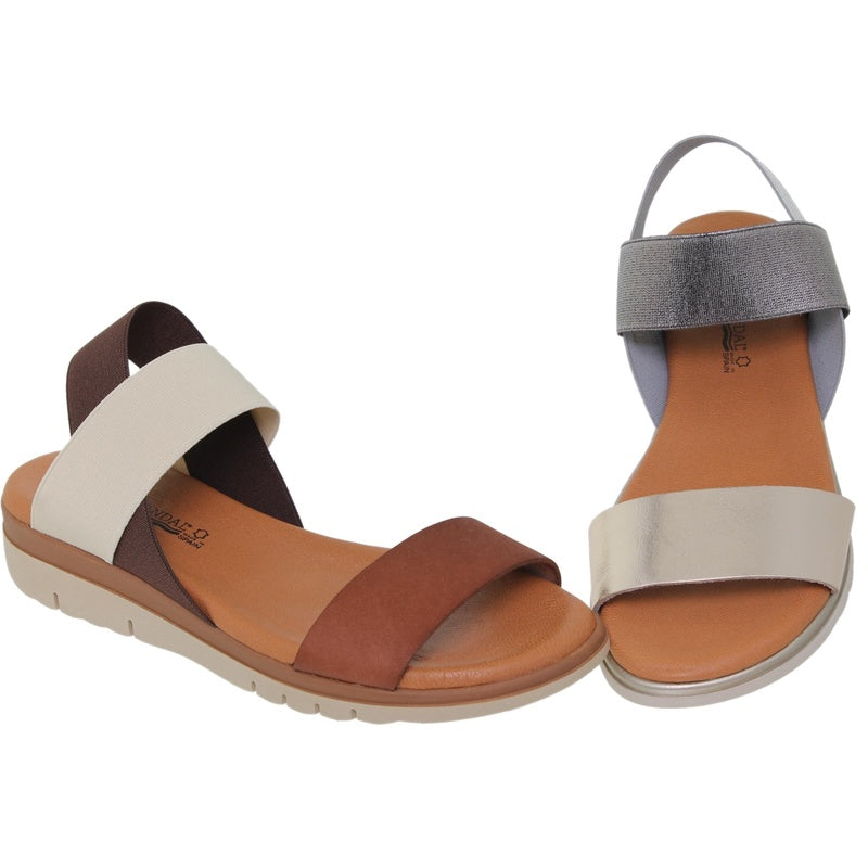 Sandales en Cuir Confortables pour Femme