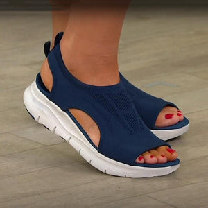 Sandales à bout ouvert pour femmes