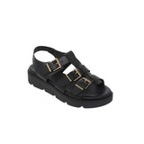 Sandales confortables à boucles
