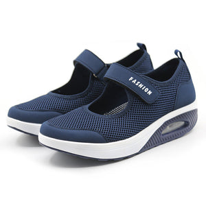 Chaussures Velcro confortables et antidérapantes pour femmes