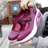 Chaussures Velcro confortables et antidérapantes pour femmes