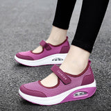 Chaussures Velcro confortables et antidérapantes pour femmes