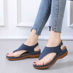 Sandales à lanières et bout ouvert pour femmes