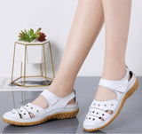 Sandales en cuir respirantes pour femmes