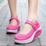 chaussures décontractées en cuir pour femmes