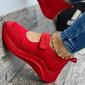Chaussures en Maille respirantes Plate-Forme pour Femmes