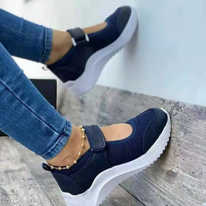 Chaussures en Maille respirantes Plate-Forme pour Femmes