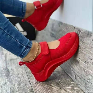 Chaussures en Maille respirantes Plate-Forme pour Femmes