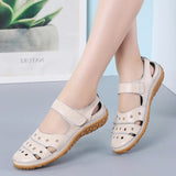 Sandales en cuir respirantes pour femmes