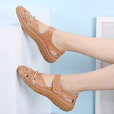 Sandales en cuir respirantes pour femmes