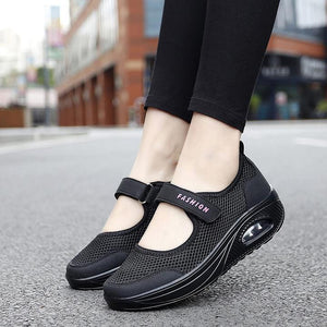 Chaussures Velcro confortables et antidérapantes pour femmes