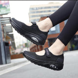 Chaussures Velcro confortables et antidérapantes pour femmes