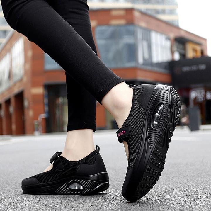Chaussures Velcro confortables et antidérapantes pour femmes