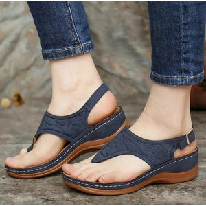 Sandales à lanières et bout ouvert pour femmes