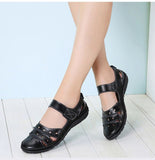 Sandales en cuir respirantes pour femmes