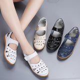 Sandales en cuir respirantes pour femmes